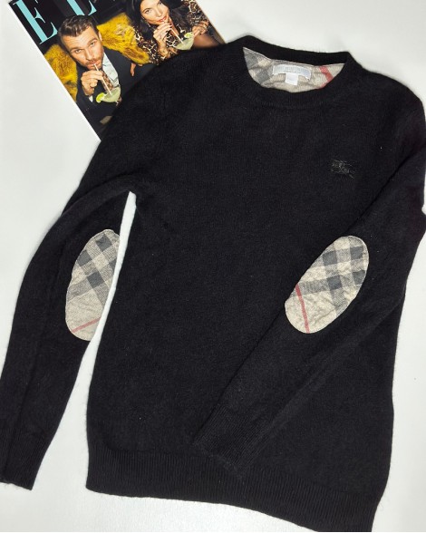 Svetr dětský Burberry černý